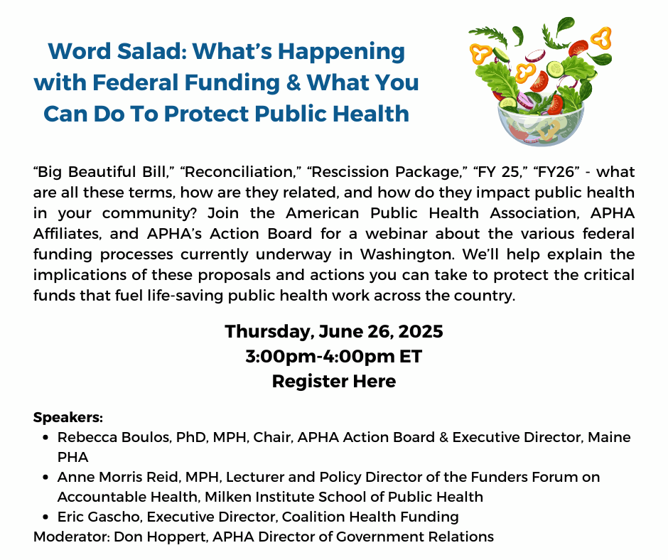 APHA Funding Webinar June 2025