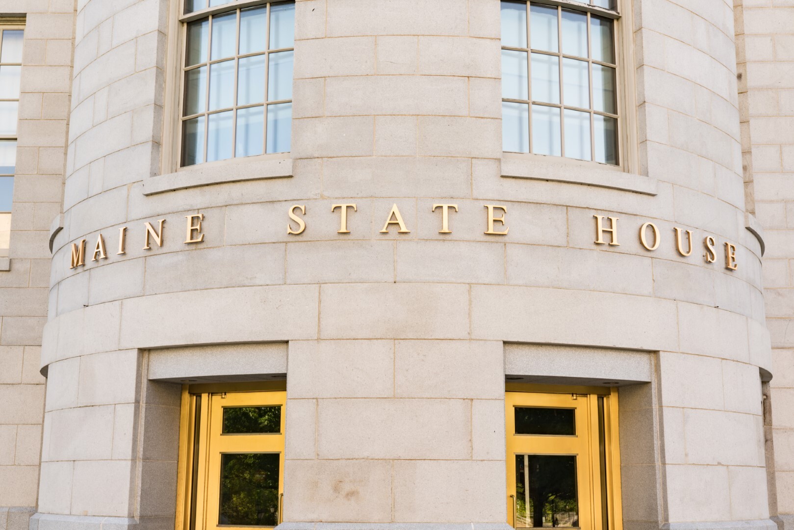 Maine State House facade