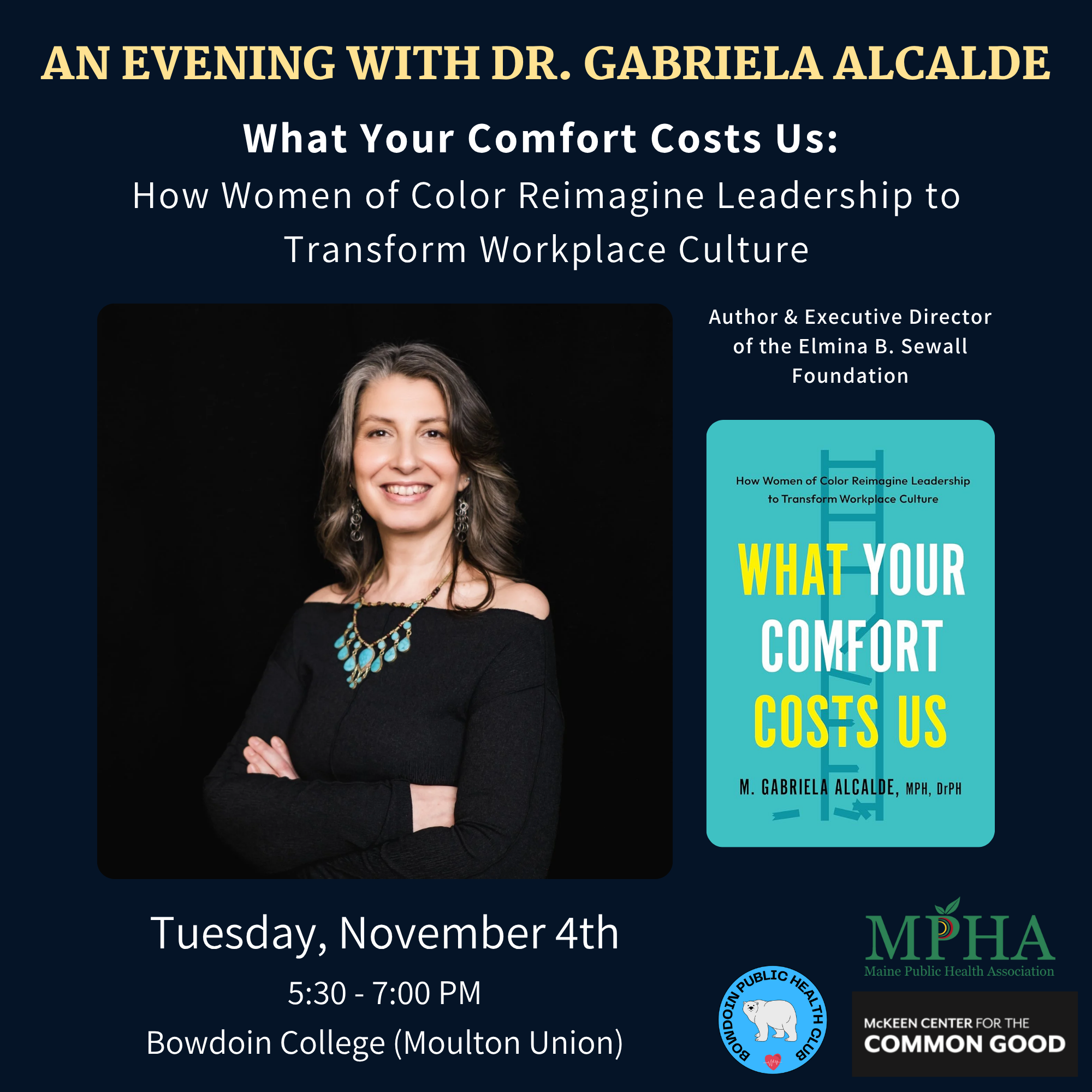 An Evening with Dr Gabriela Alcalde 11 4 2025 1