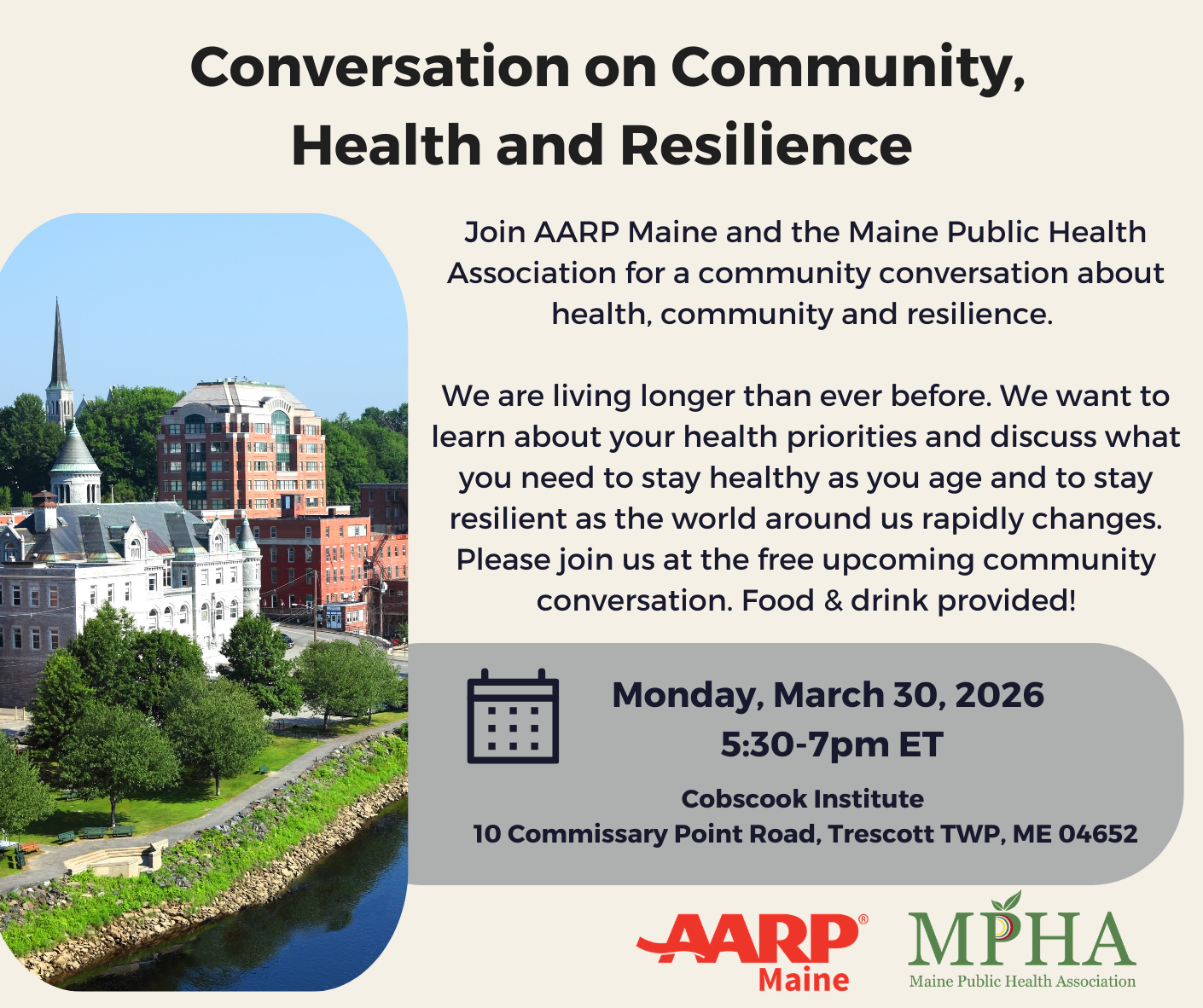 Conversation on Community Health and Resilience 3 30 26