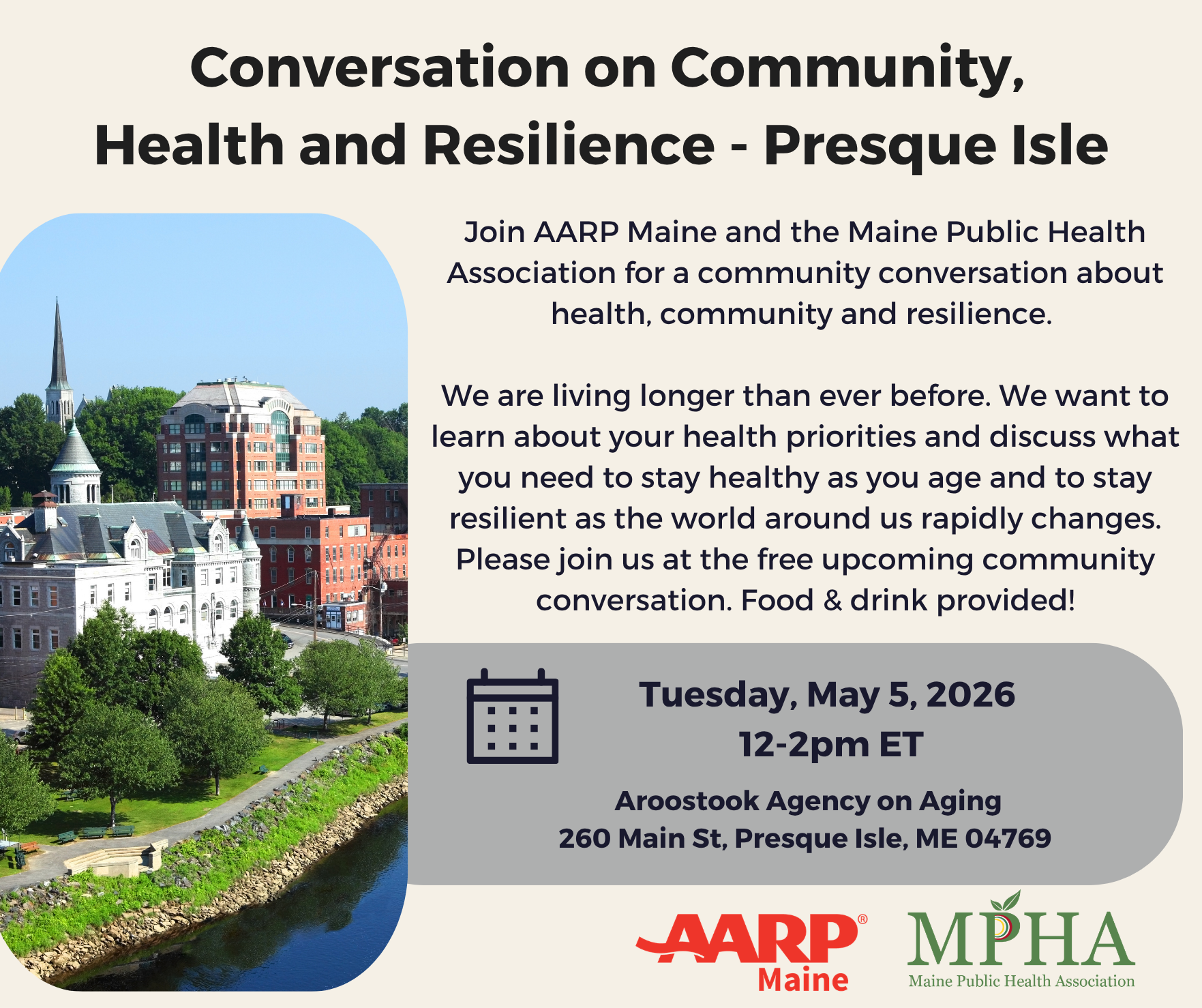 Presque Isle Conversation on Community Health and Resilience