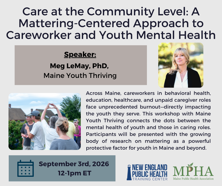 September 2026 Webinar Care at the Community Level