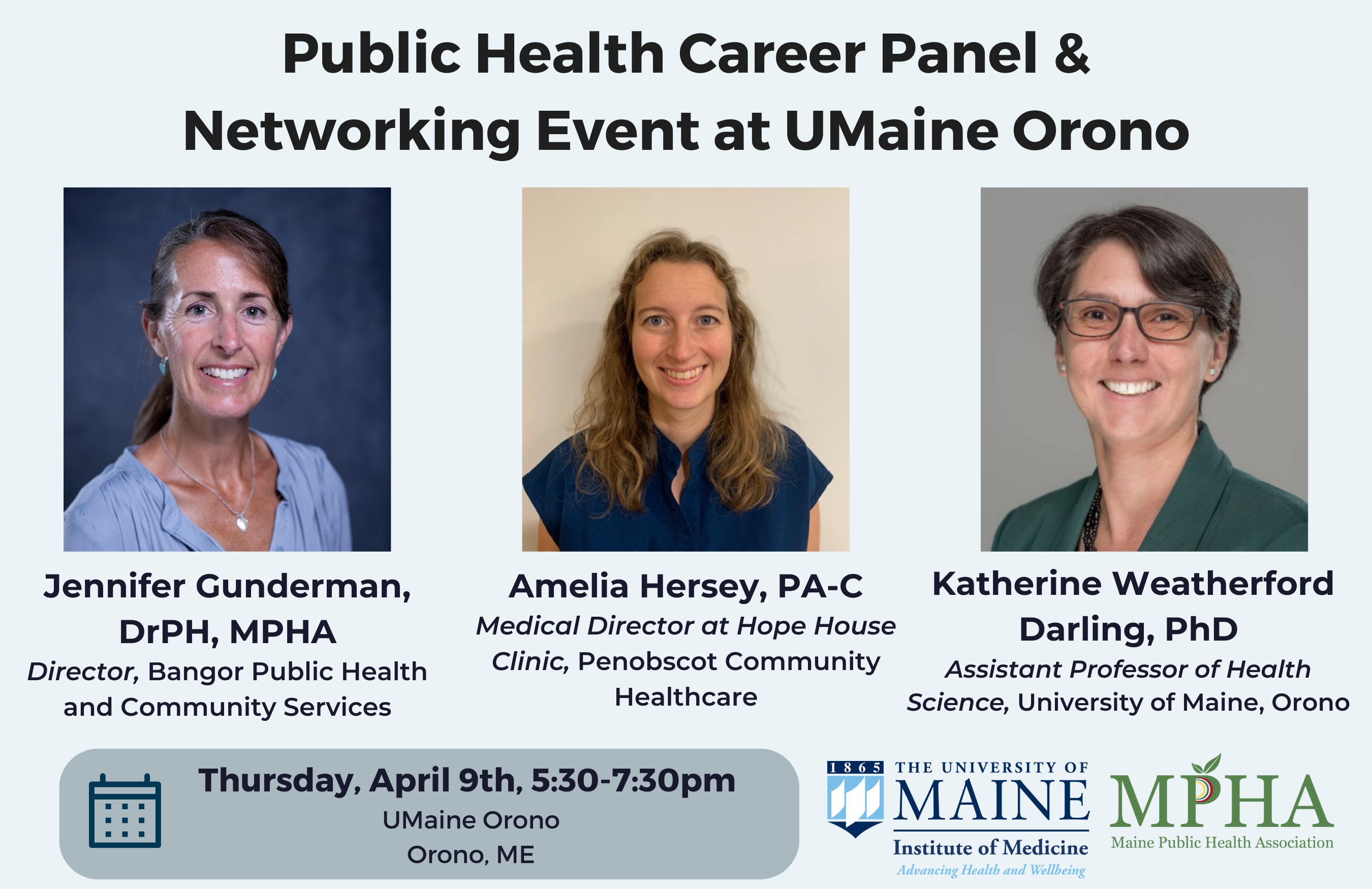 U Maine Orono Career Panel 4 9 26